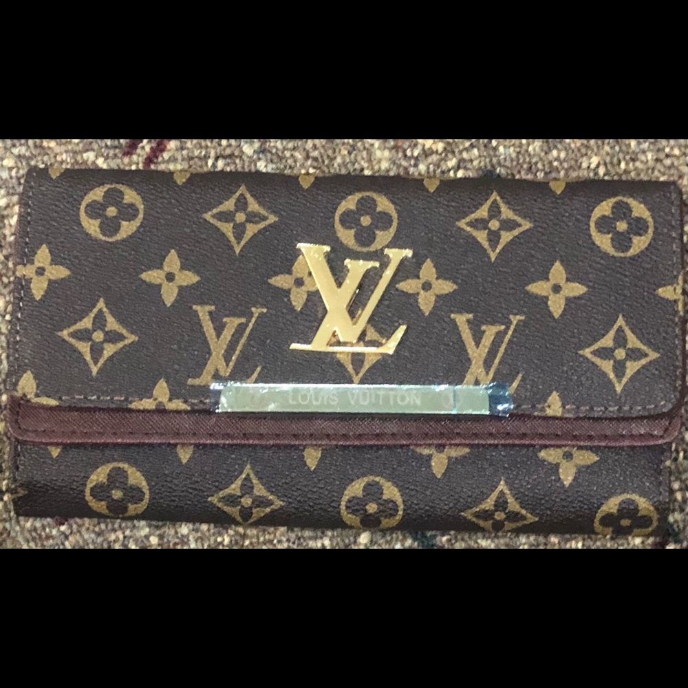 Designer Inspired Lois Vuitton wallet